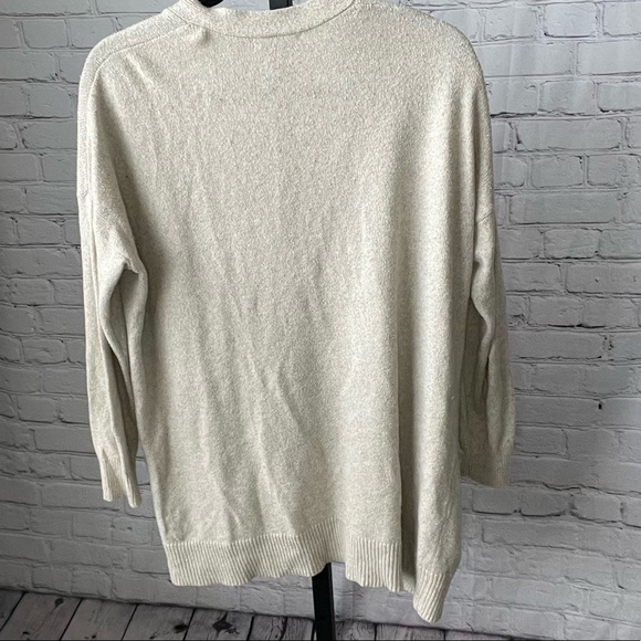 Madewell Open Button Front Cream Cardigan Size XS - Picture 2 of 5